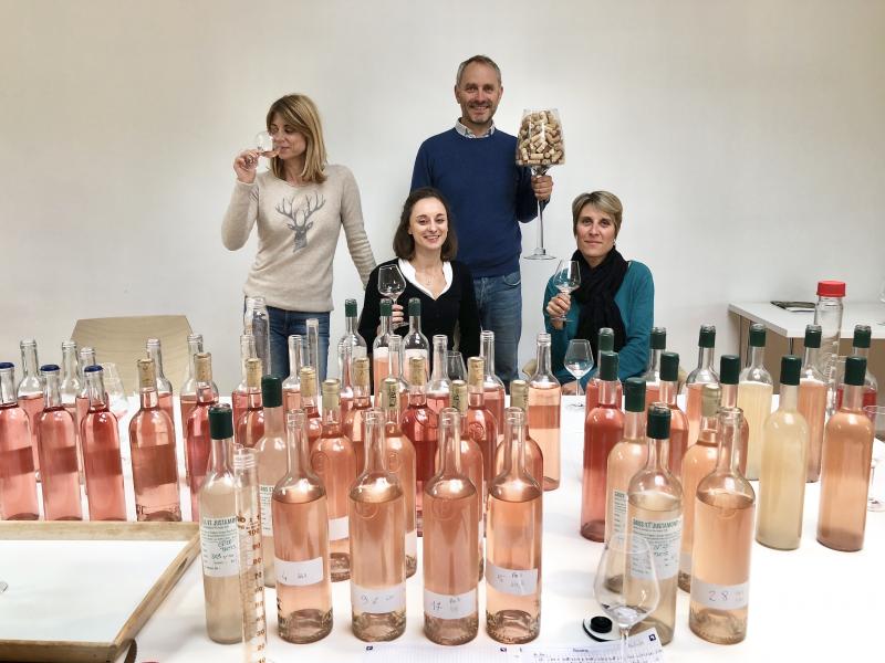 L'Art de l'assemblage des vins rosés par Mirabeau en Provence 