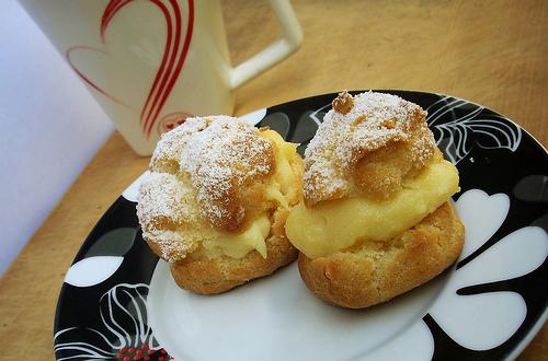 Choux à la crème patissière 