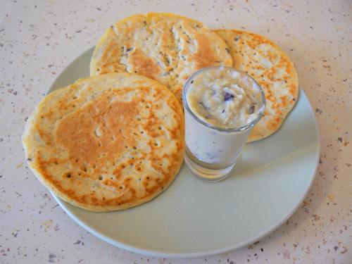 Recette blinis truffés avec crème d'artichaut aux truffes