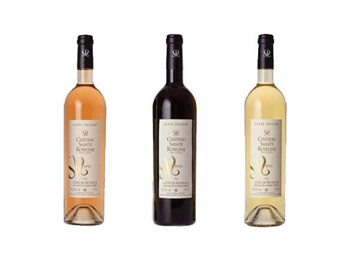 Sainte Roseline : les Vins Cuvée Prieure - Côtes de Provence cru classé