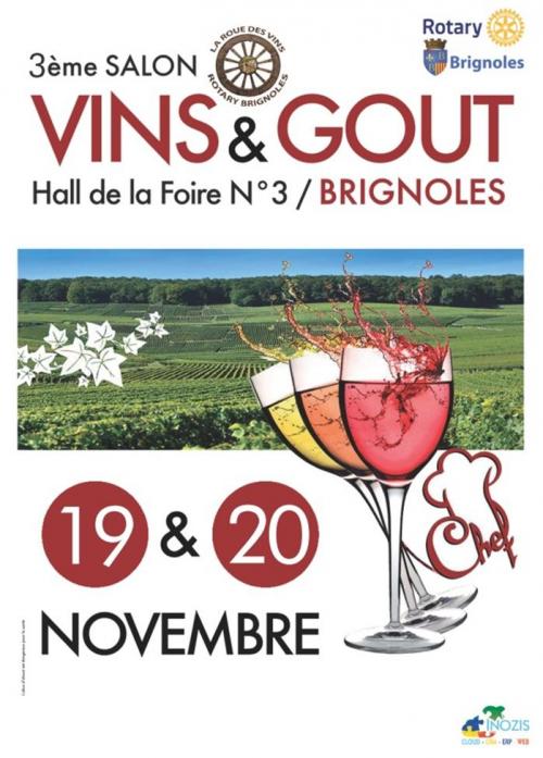 Venez  nous rencontrer au 3ème salon du Vins & Gout