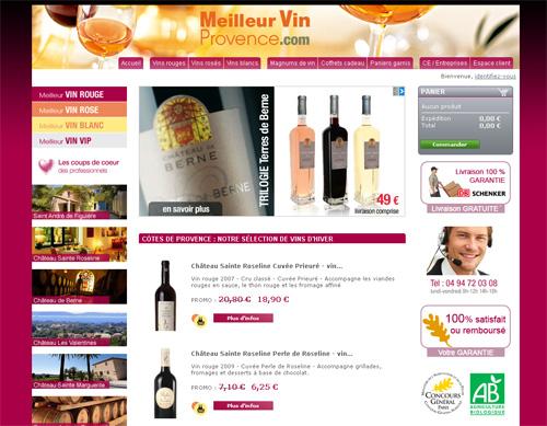 Achat vin sur Internet : les vins de Provence en vente en ligne