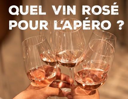 Quels vins rosé pour l'apéro ?