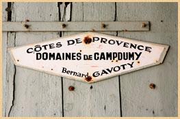 Domaine Gavoty AOC côtes de Provence à Cabasse